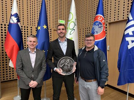 Nogometna zveza Slovenije: Občina Tolmin je z objektom v ŠP Brajda investitor leta 2023