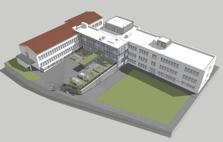 Preureditev centralne stavbe Zdravstvenega doma Tolmin