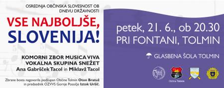 Vse najboljše, Slovenija! ob dnevu državnosti